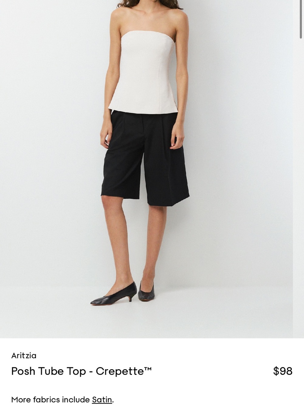 Aritzia Posh tube top